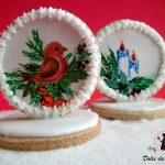 Torta con elfi ed alberelli