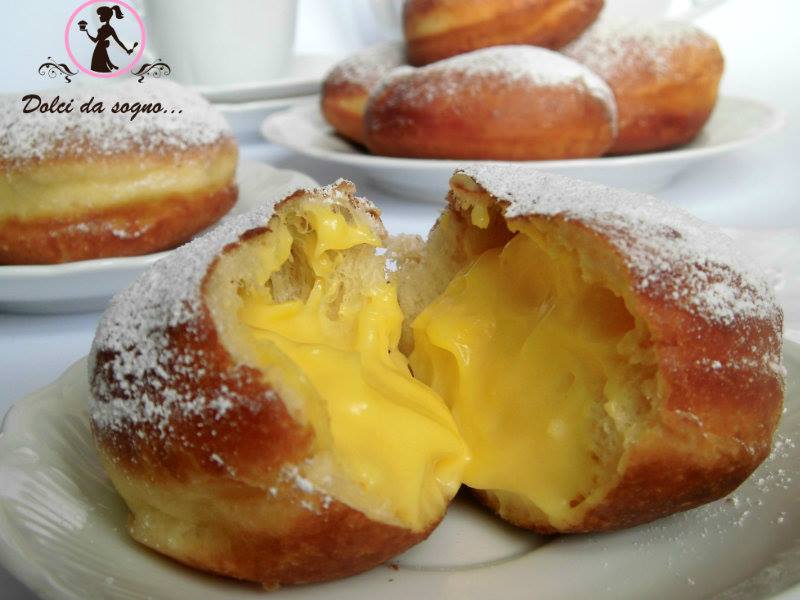 Bombe alla crema