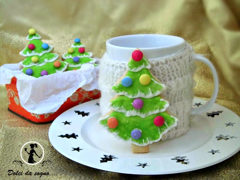 biscotti alberello di natale