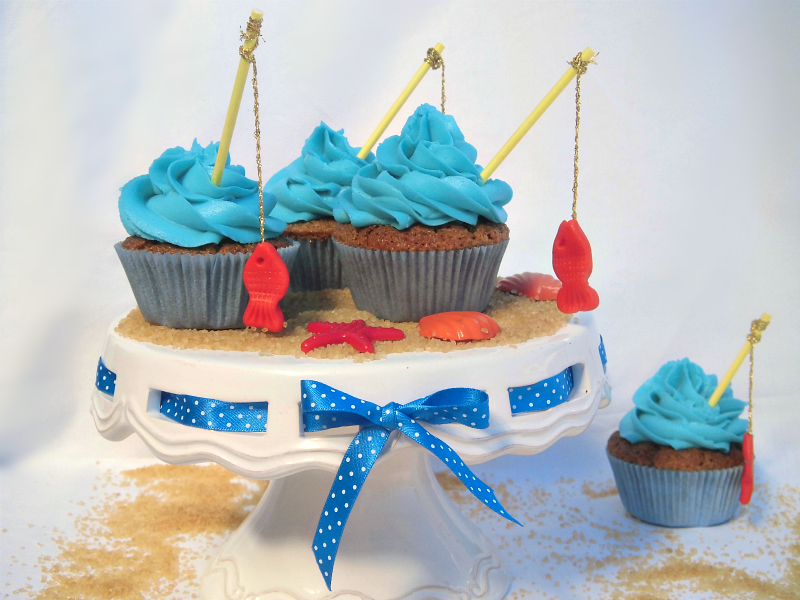 cupcake con pesciolino