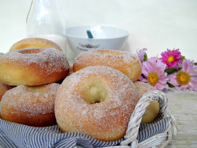ciambelle soffici al forno