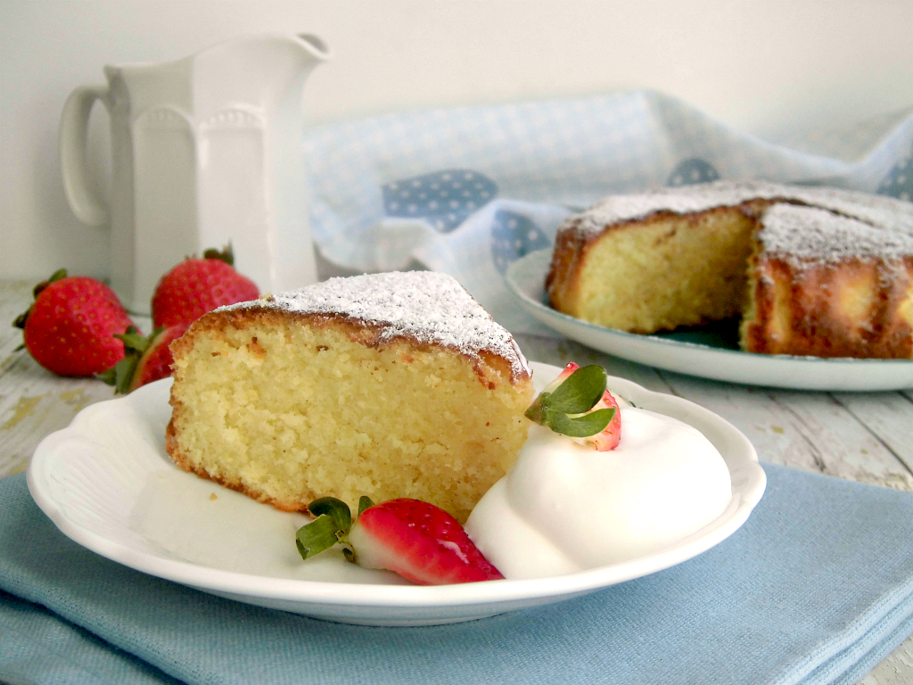 Hot milk sponge cake