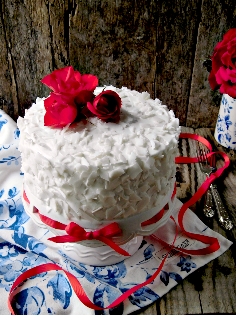 Torta al cocco o coconut cake