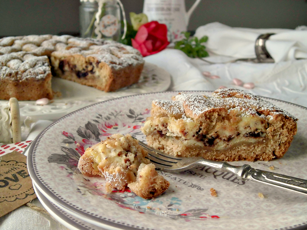 Crostata con ricotta e cioccolato