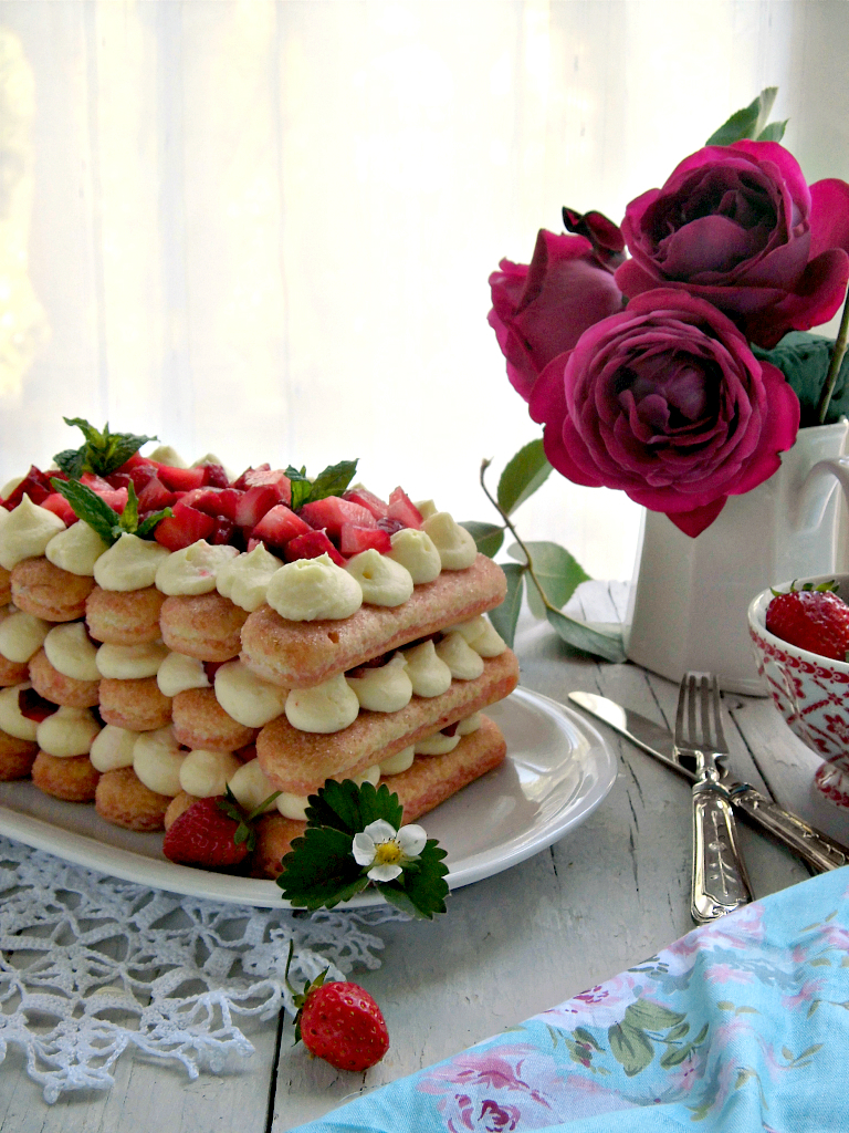 Tiramisù alle fragole