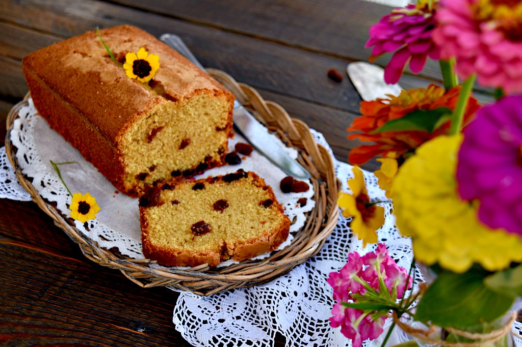 Plumcake al Rum con uvette
