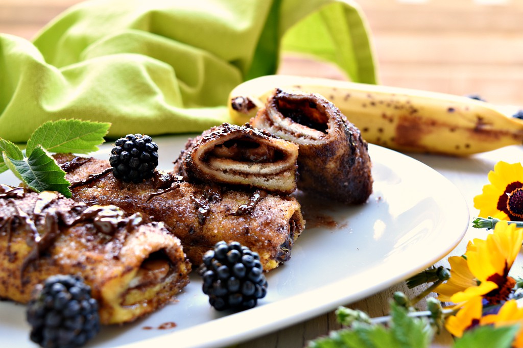 French toast roll-ups