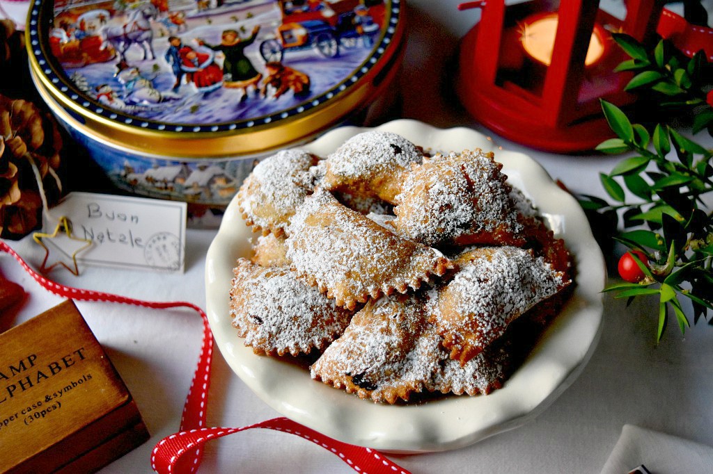 Cacionetti Abruzzesi con marmellata d'uva