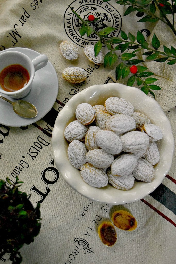 Noci di cialda alla nutella