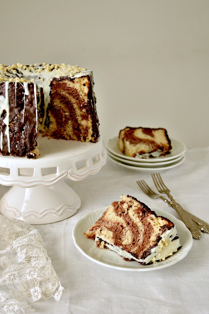 Chiffon Cake marmorizzata