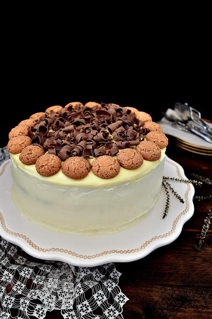 Torta di zucca con crema al mascarpone