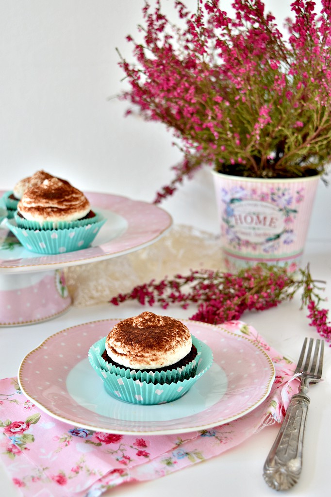 Cupcake al cioccolato con farina di mandorle