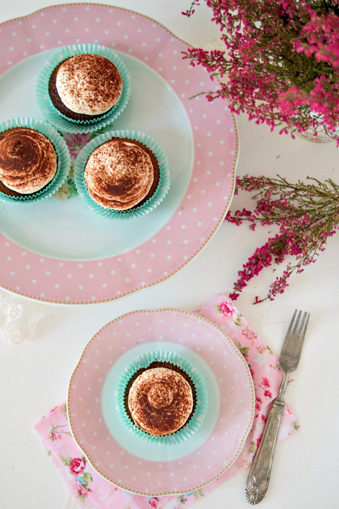 Cupcake al cioccolato con farina di mandorle