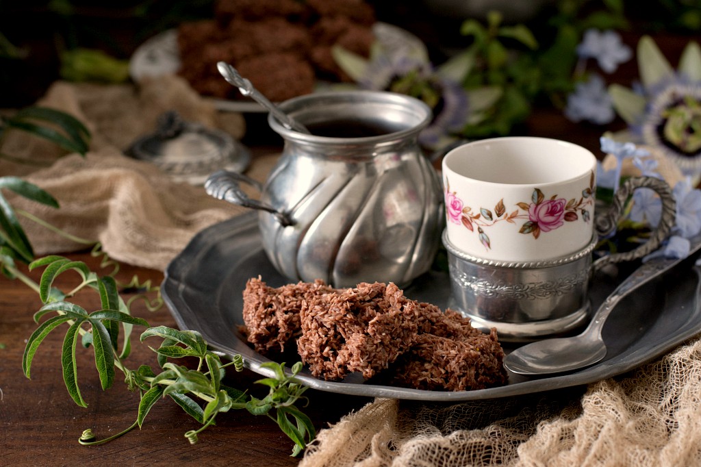 Dolcetti al cioccolato banana e cocco