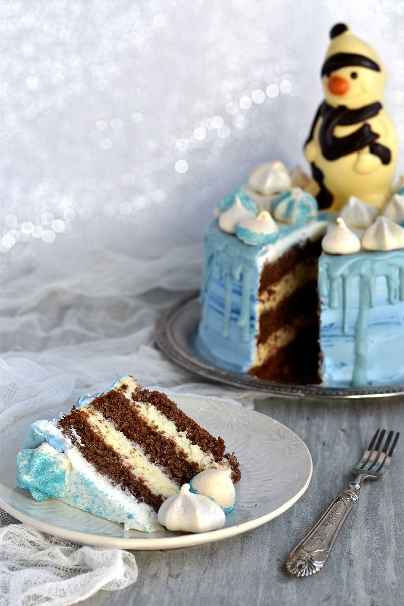 snoe man cake