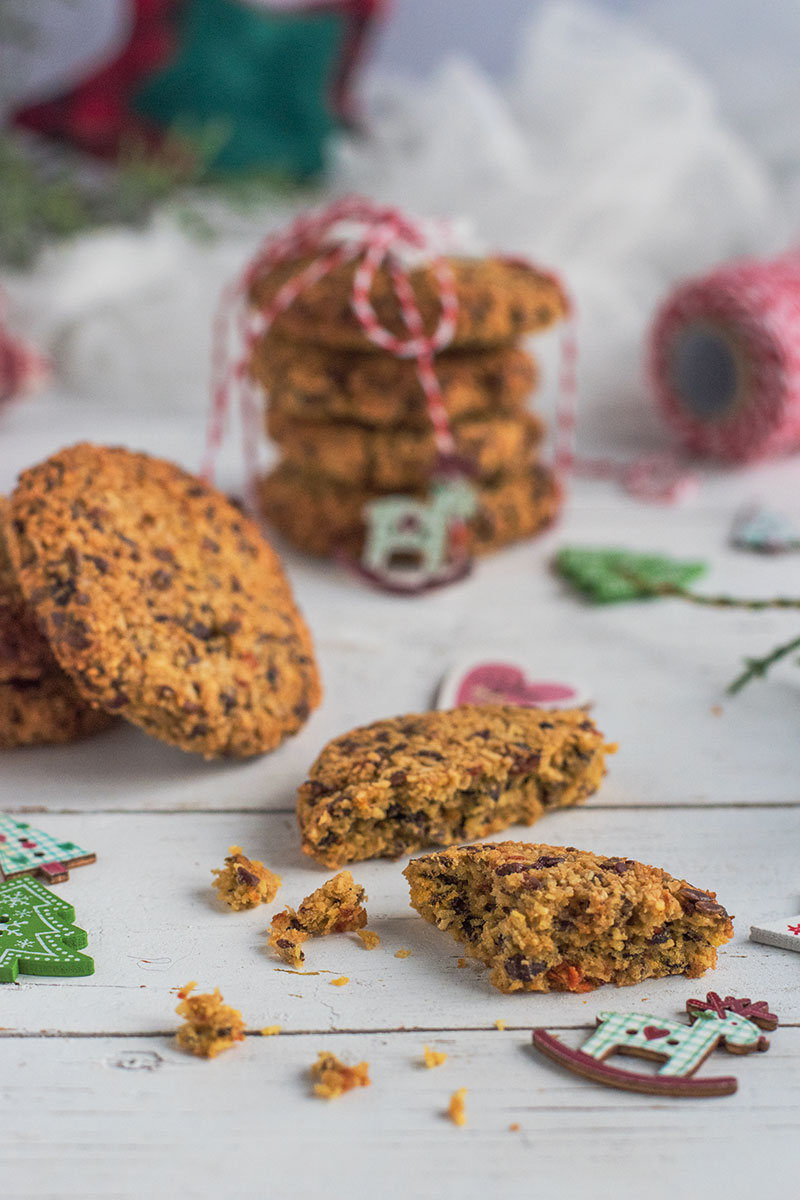 Biscotti con avena e cocco