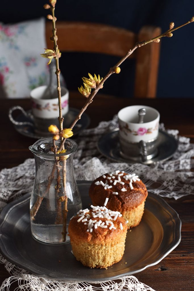 Muffin al cocco senza glutine
