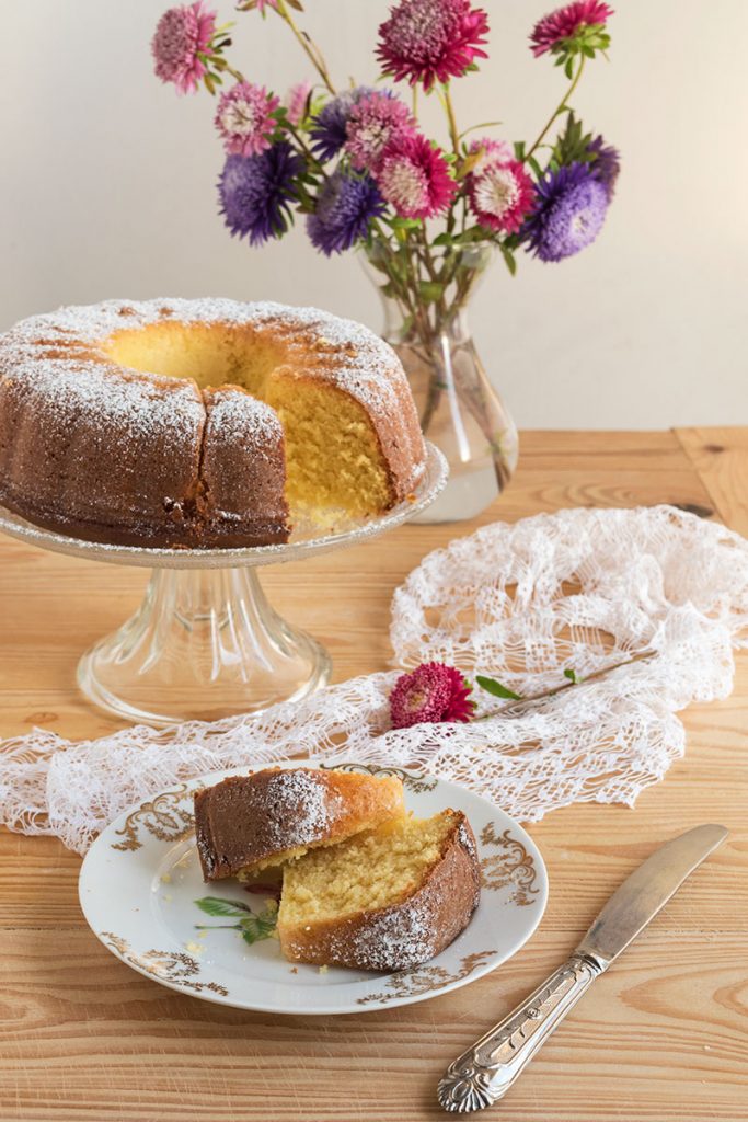 Torta soffice alla panna