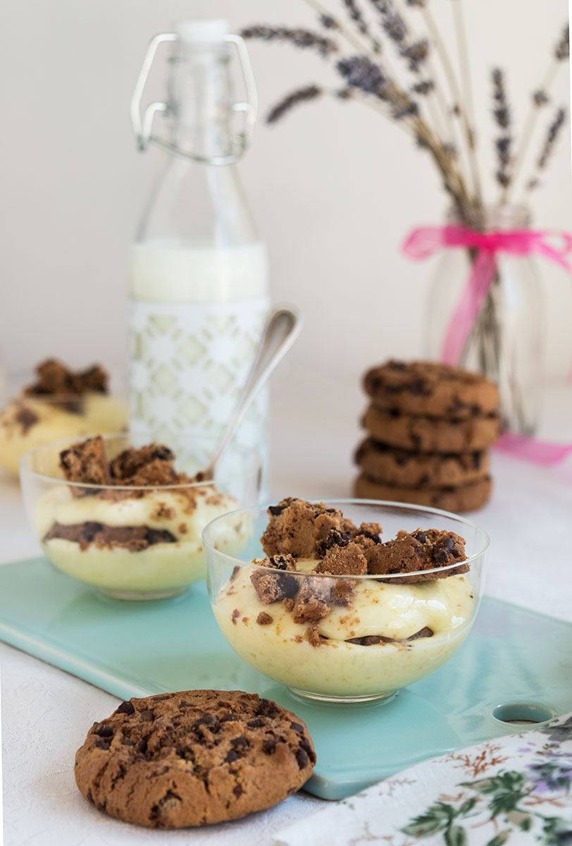 Coppette golose cookies e mascarpone