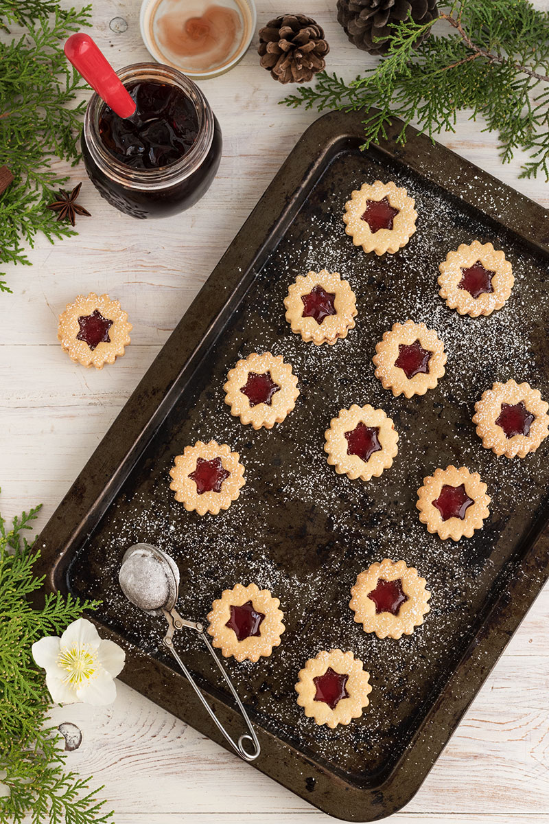 biscotti linzer