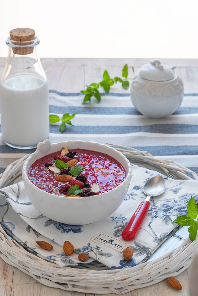 Smoothie bowl senza lattosio
