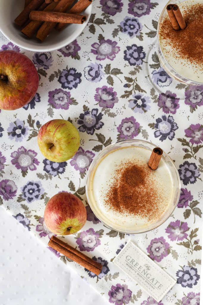 frullato di mele caramellate e cannella