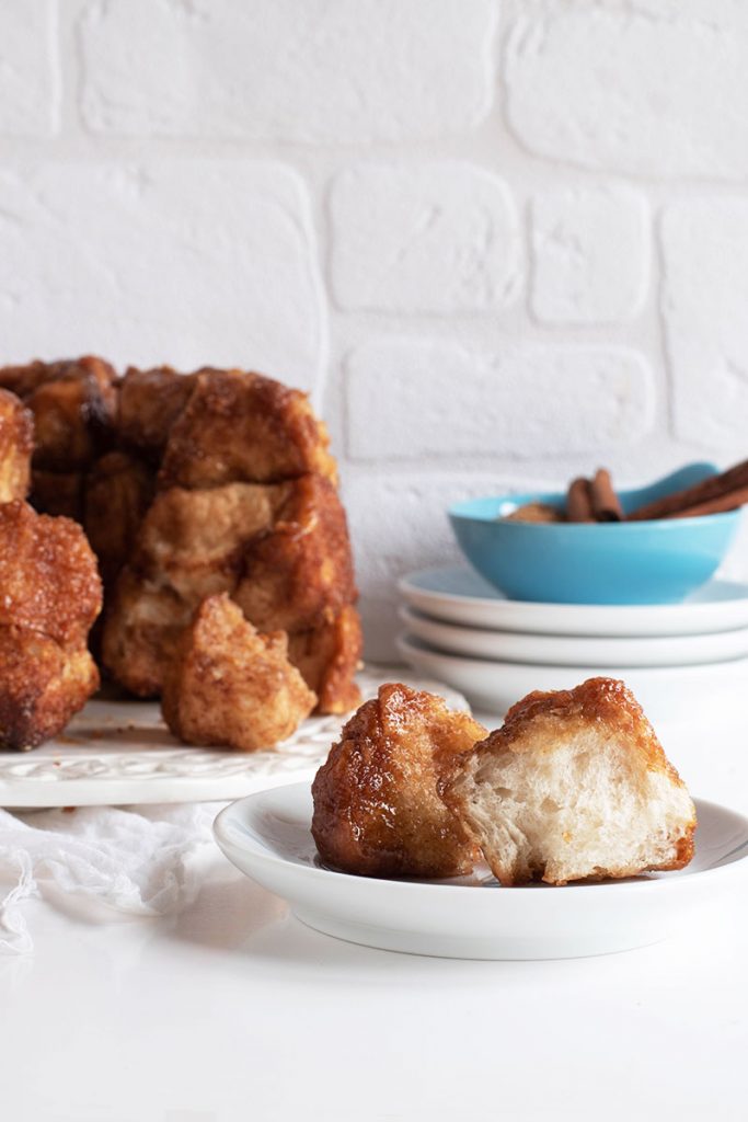 Sweet monkey bread alla cannella