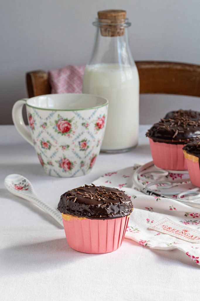 Muffin all'olio con farina di solina