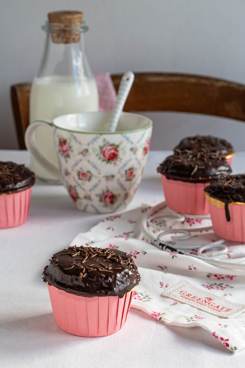 Muffin all'olio con farina di solina