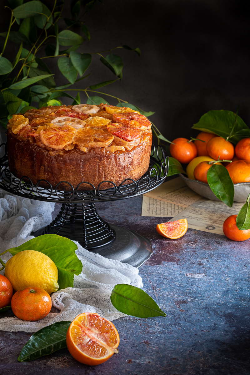 torta rovesciata agli agrumi