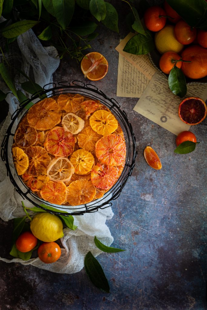 torta rovesciata agli agrumi