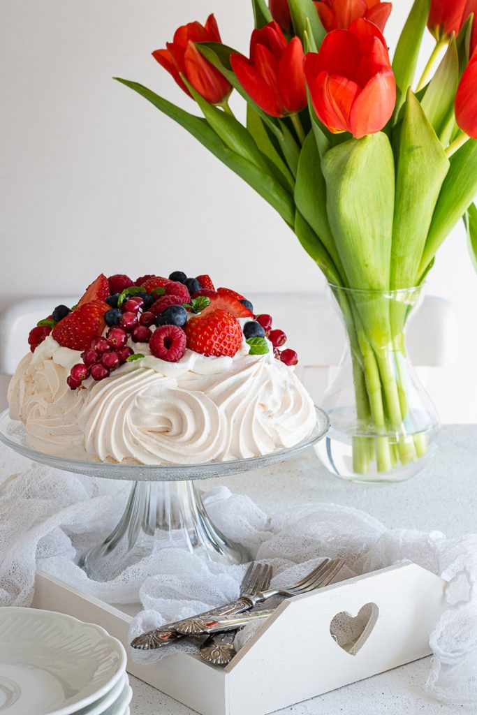pavlova ai frutti rossi