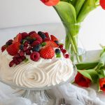 Torta alle clementine con glassa al limone